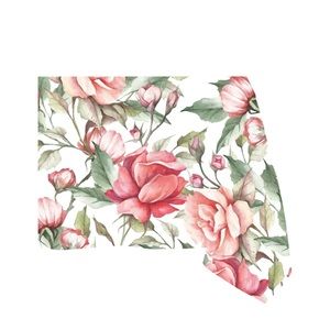 Fabric Tablecloth for Rectangular Table, Table Cloth Soft Linen 55 x 85 Inches